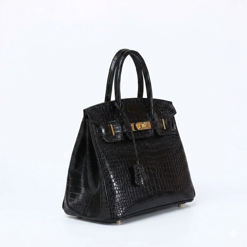 Crocodile Royale Leather Tote