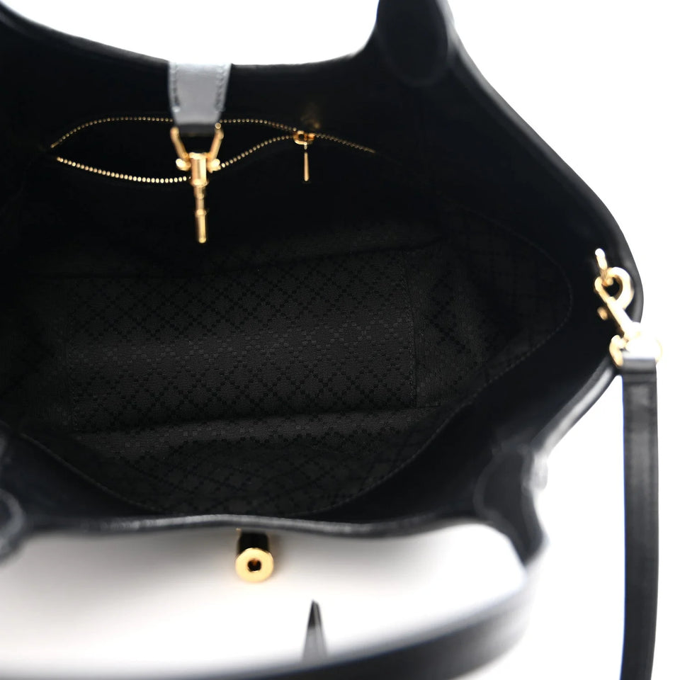 Push Lock Hobo Tote Bag
