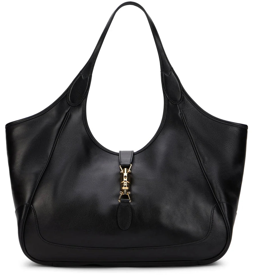 Push Lock Hobo Tote Bag