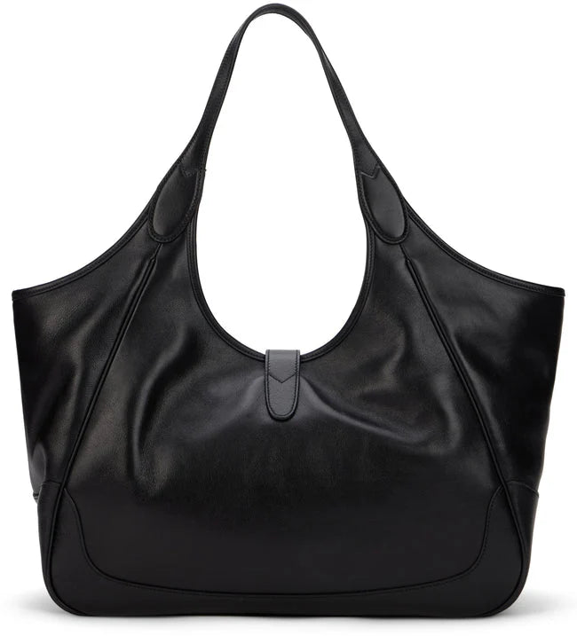 Push Lock Hobo Tote Bag