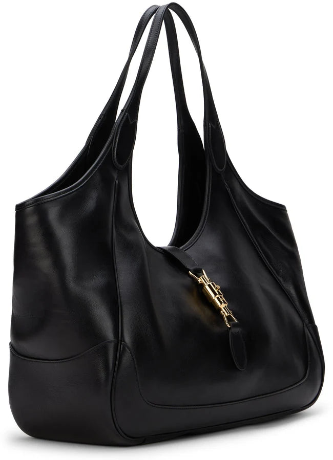 Push Lock Hobo Tote Bag