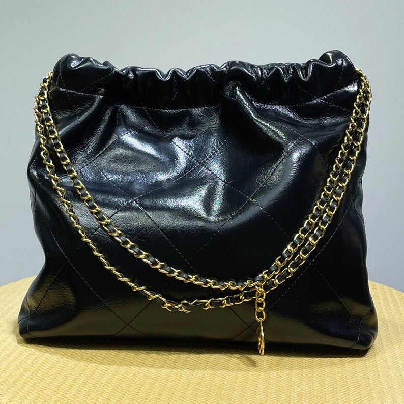 2022 Large Slouchy bag - Calfskin leather