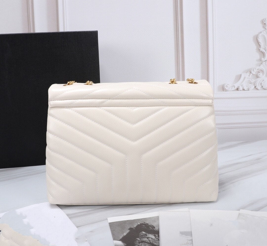 Shoulder Bag - Calfskin Leather