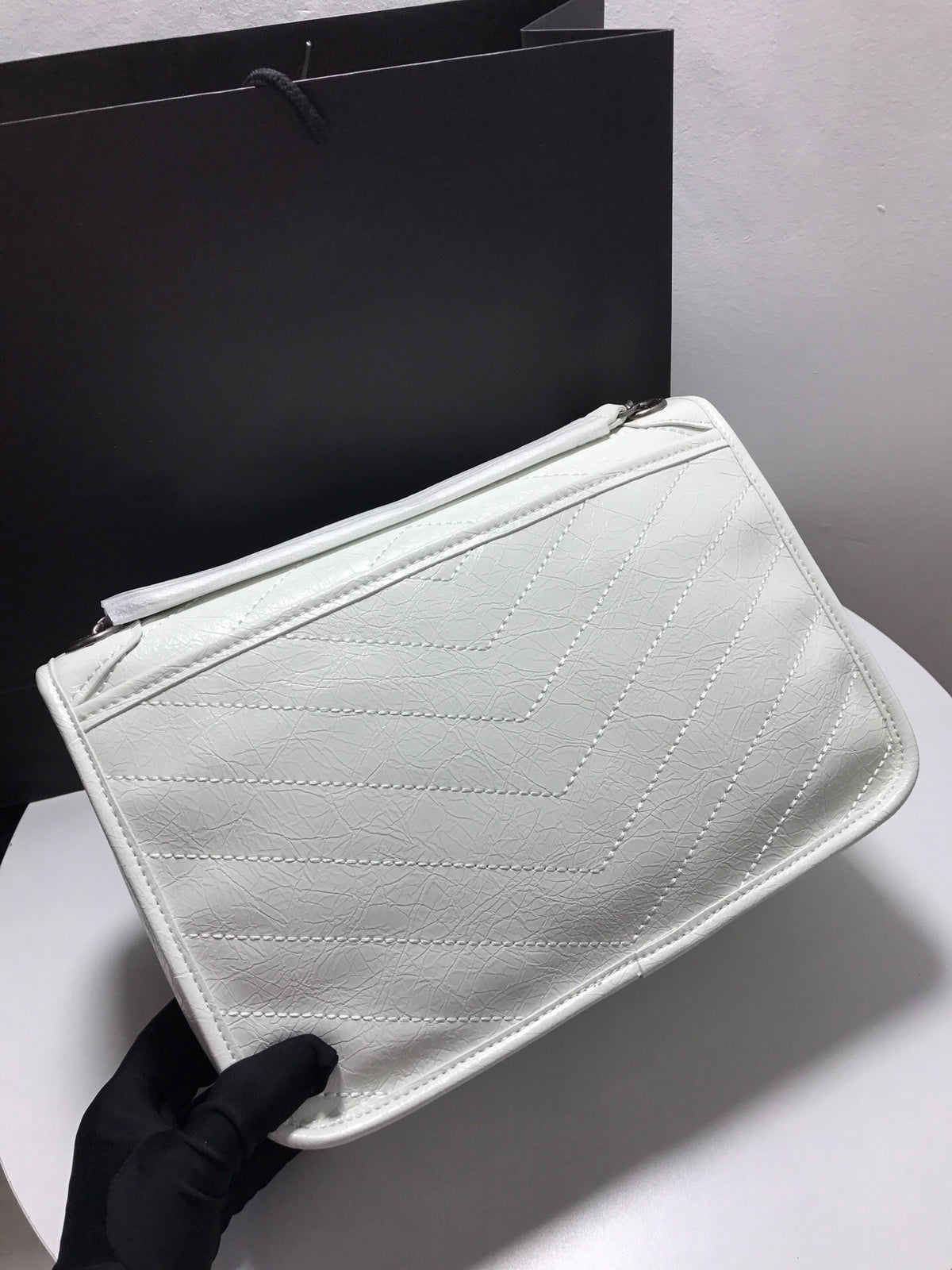 Shoulder Bag - Calfskin Leather