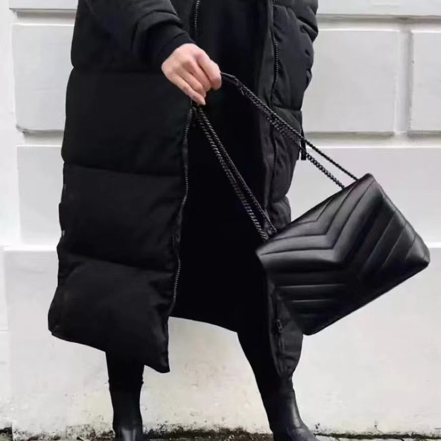 Shoulder Bag - Calfskin Leather