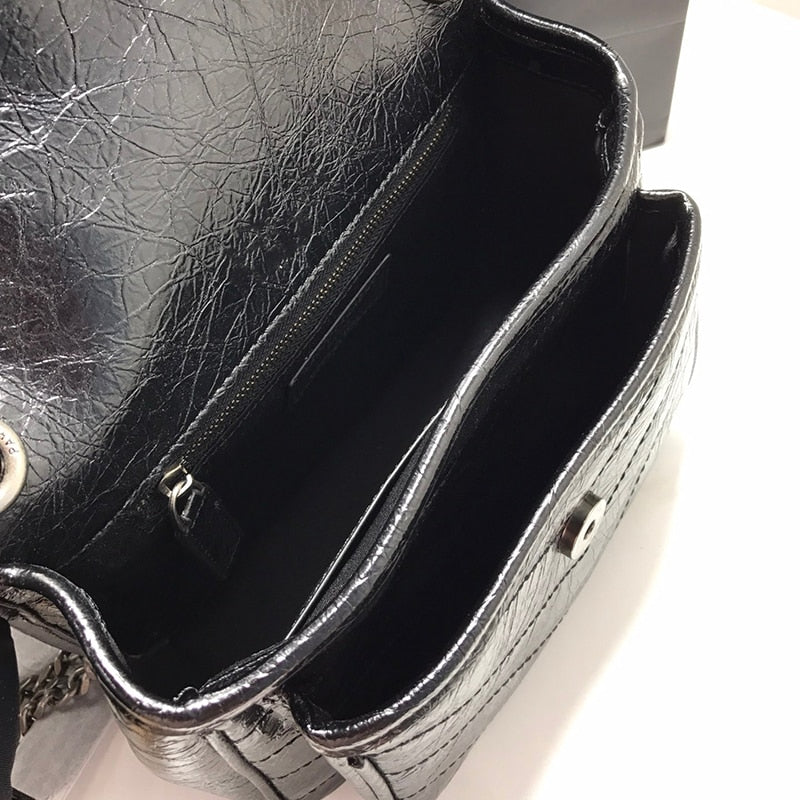 Shoulder Bag - Calfskin Leather