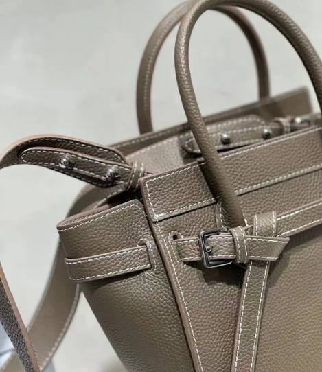 Loewe Black Medium Gate Top Handle Leather Handbag